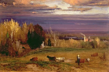 Sole dopo la tempesta o tramonto, 1875
